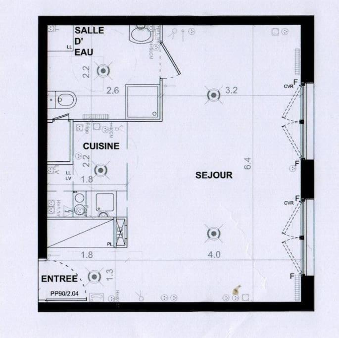 Grand Studio De 37M Carres - Rer Laplace Et Maison Des Examens A 5 Minutes A Pied アルクイユ エクステリア 写真